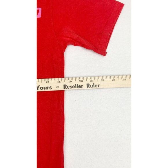 Vintage OP Ocean Pacific T-Shirt Red Medium Surf Beach Single Stitch - Picture 7 of 8